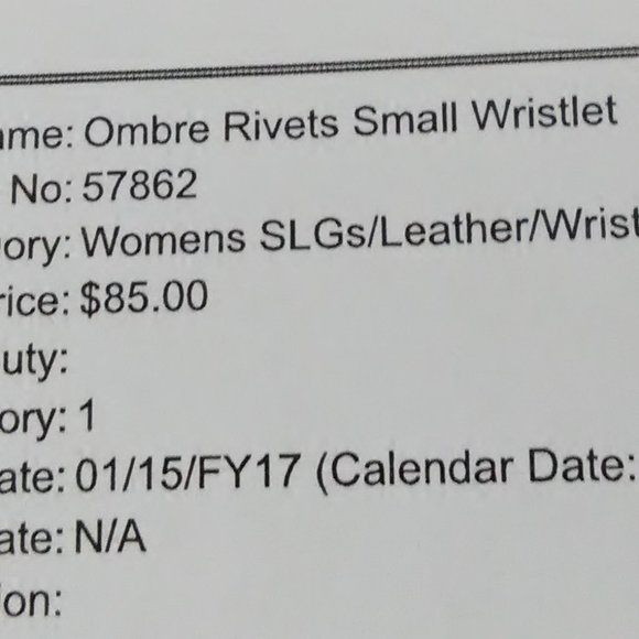 Coach Ombre Rivets Wristlet - Picture 5 of 5